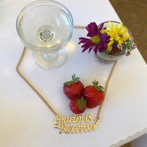 Gracious Receiver Necklace